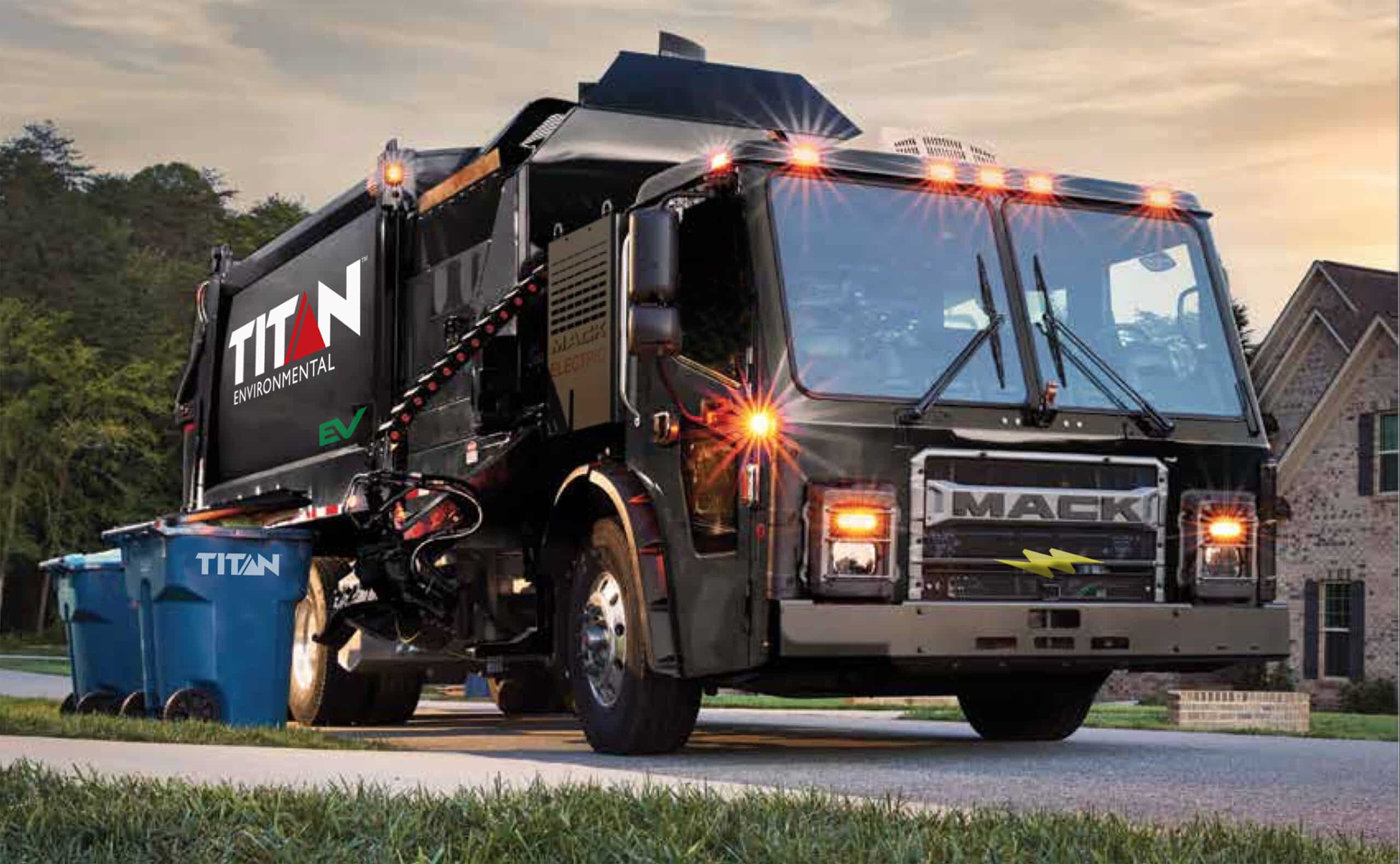 Titan Environmental EV truck